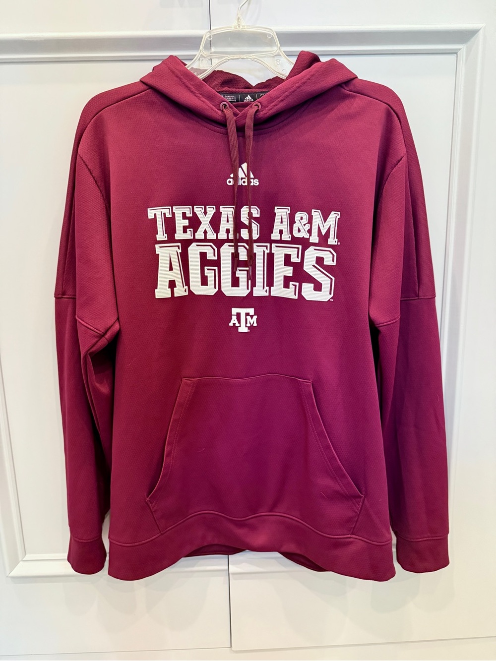 adidas Maroon Texas A&M Aggies Pullover Hoodie